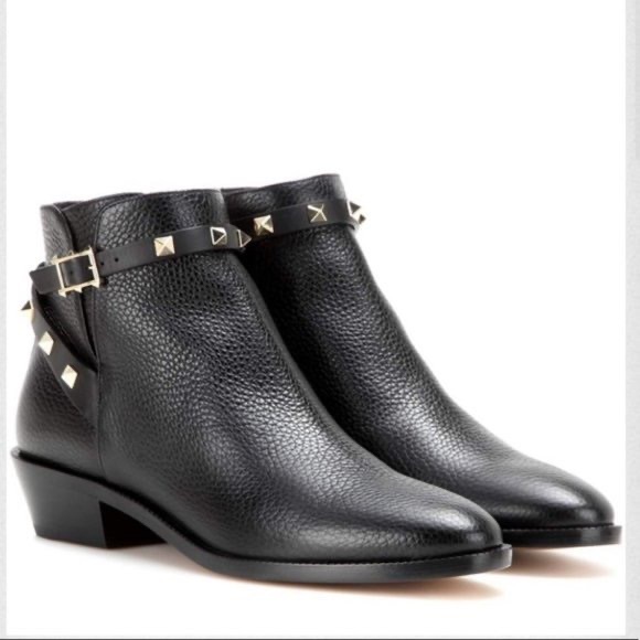Valentino Garavani Shoes - Valentino Garavani Rockstud Ankle Boots Sz 6.5